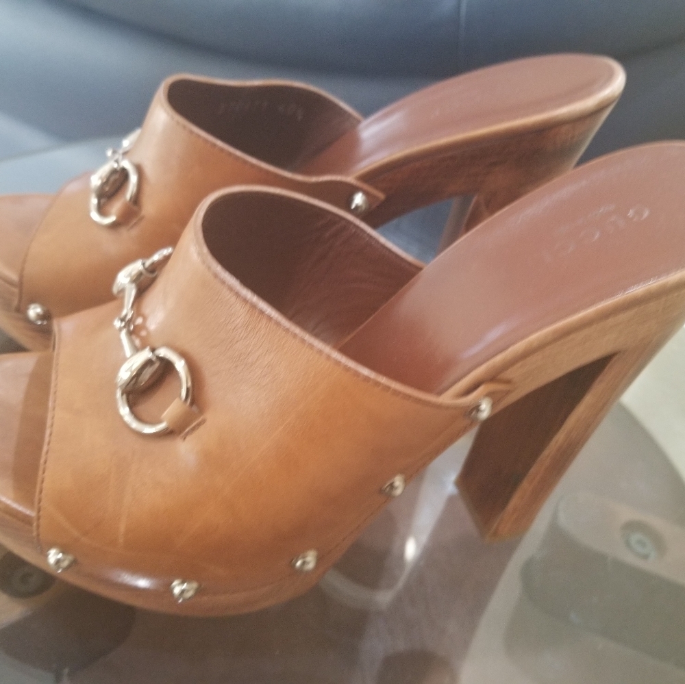 Gucci Wooden Sandal